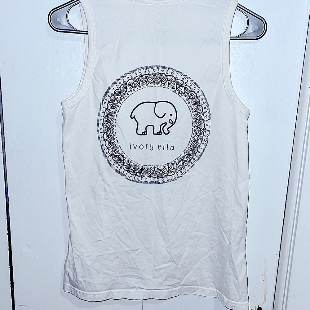 Ivory Ella tank top